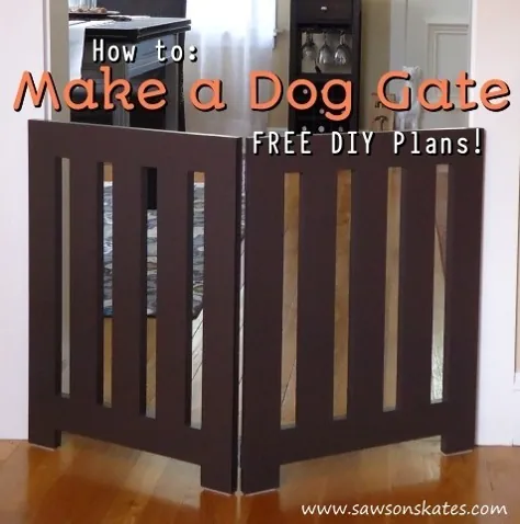 نحوه ساخت یک دروازه سگ DIY (برنامه های رایگان) |  اره روی اسکیت ها®