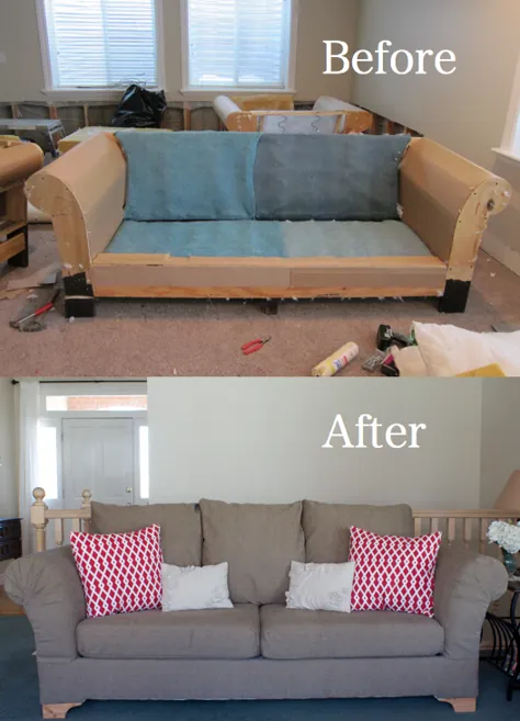 پارچه نوار DIY از یک کاناپه و آن را دوباره نصب کنید