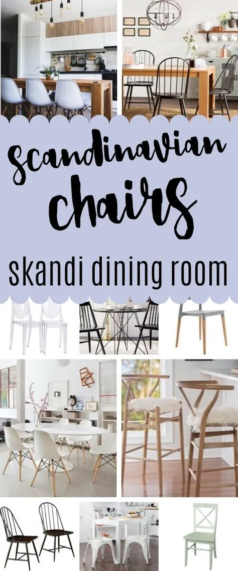 25 صندلی اسکاندیناوی برای اتاق ناهار خوری - ظاهر عالی Skandi را بدست آورید