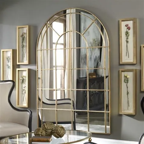 آینه کفپوش پنجره ای طلا فلزی کشور آنتونی فرانسه