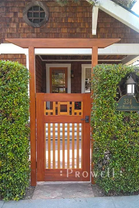 Art and Crafts Wood Gate # 38 توسط Prowell Woodworks