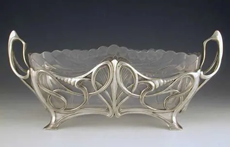 قطعه Pewter جلا WMF - Art Nouveau