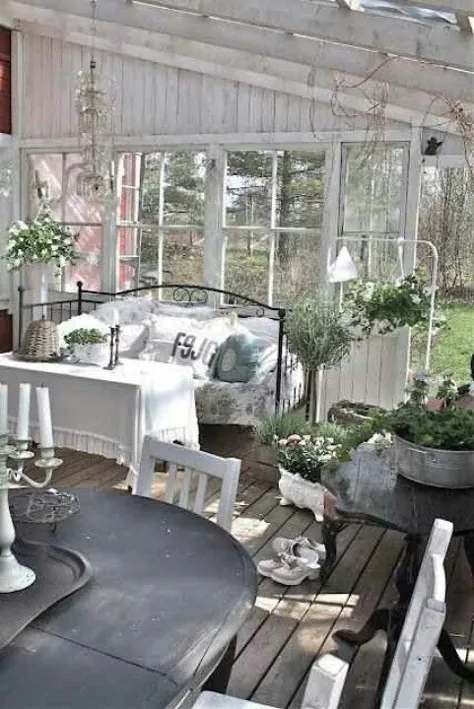 30 idées pour aménager un porche ou une veéranda en hiver