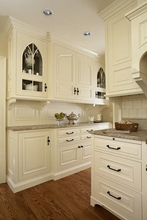 کابینت آشپزخانه برای یک Tudor