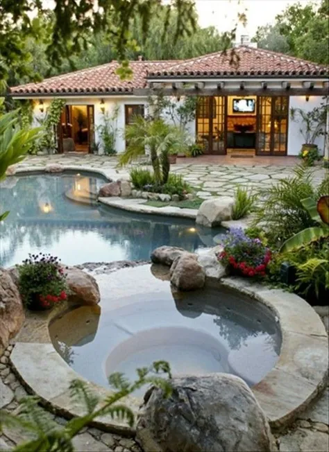 Cabana Las Floras- یک بهشت ​​گرمسیری Cabana با استخر ، آبگرم و WiFi - Montecito