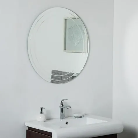 دکور سرزمین عجایب 30 اینچ آینه دستشویی بدون قاب بدون آینه Lowes.com