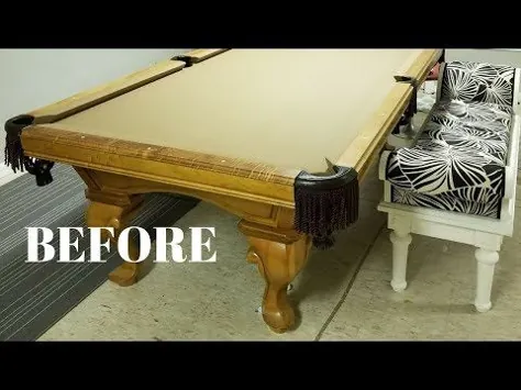 من یک میز استخر را به یک میز کار دستی DIY تغییر مکان دادم!  - آرایش مبلمان - غواصی صرفه جویی