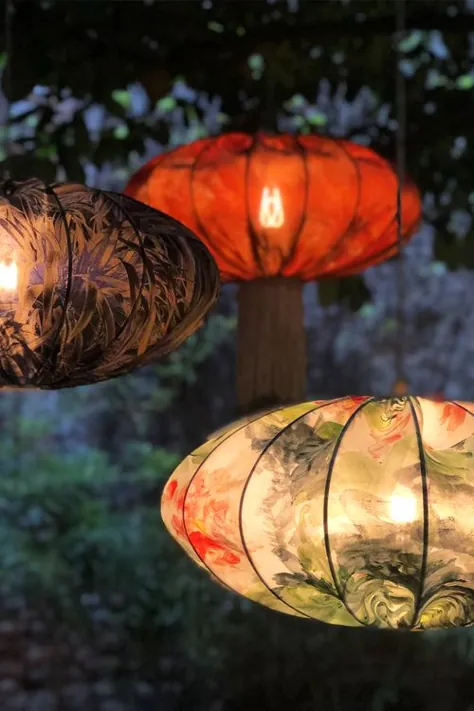 Ume Lantern: Lanterns Silk Lanterns توسط Curiousa & Curiousa - Curiousa & Curiousa