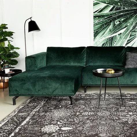 4x6 SOFA - hoekbank فشرده 275 سانتی متر - گیاهان مخروطی دانکر