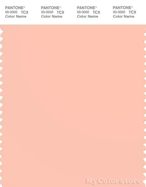 کارت رنگی PANTONE SMART 13-1318 TCX ، هلو گرمسیری