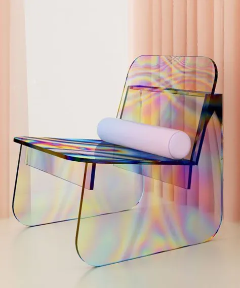 صندلی مانتو آرتور د منیز در درخشندگی کم نور برای ایجاد "اثر روغن نرم"