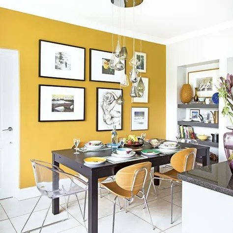 کد رنگی را برای آن دیوار زرد عالی نقاشی کنید