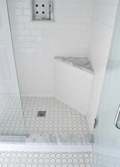 آستانه سنگ مرمر Carrara (زین مرمر) - برای دیوارهای آشپزخانه حمام و آشپزخانه جلا - حمل رایگان