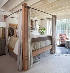 اتاق خواب مدرن مزرعه دار (38 طرح اتاق خواب دنج برای خانواده شما)