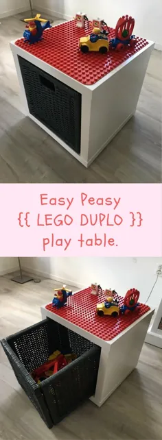 جعبه بازی و فروشگاه LEGO Duplo - IKEA Hackers