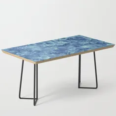 میز قهوه سنگ مرمر اونیکس آبی توسط الگو ساز