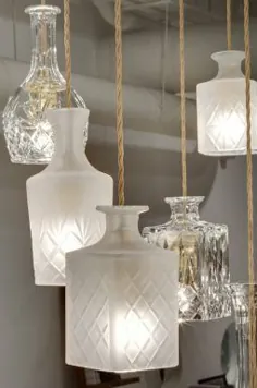 ایده های تزئینی بیش از 25 لامپ بطری که به خانه شما منحصر به فرد می بخشد