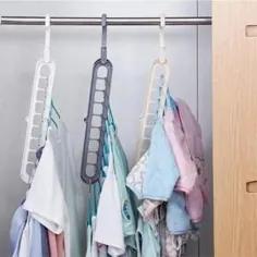 چرخش ضد لغزش تاشو MAGIC CLOTHES HANGER