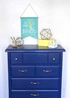 Navy Blue Dresser Dresser - چمدان خواهرم - همراه با خلاقیت