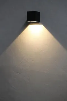 چراغ دیواری در فضای باز LED بالا / پایین