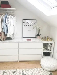 جدیدترین راهپیمایی بدون هزینه در Wardobe / Closet DIY IKEA malm Kallax Hack with Marble top Concepts - prosel pin blog