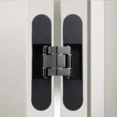 تاشو پنهان لولای خود بسته سه بعدی قابل تنظیم درب چوبی پنهان 180 درجه باز کردن اتصالات دروازه نامرئی لولا