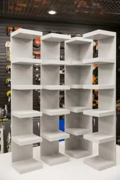 نحوه ساخت قفسه های نمایش کفش ذخیره سازی