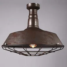 20 Vintage Inspired Flush Mount Lights در بودجه