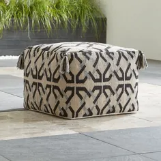 Mohave Indoor / Outdoor Pouf + نظرات | جعبه و بشکه