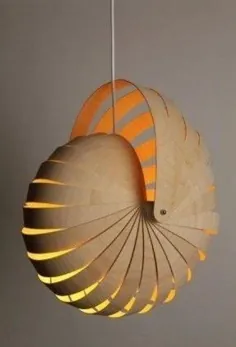 چراغ رومیزی Nautilus Shell - ایده هایی برای Foter