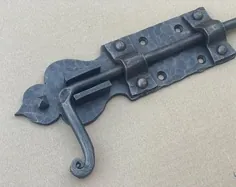 قفل درب صنعتی انبار برای صنایع دستی تجهیزات فولاد روستایی میلگرد آهن درب مزرعه تجهیزات درب قفل دروازه
