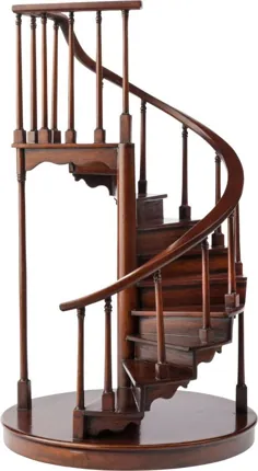یک مدل پله اسپیرال معماری MAHOGANY ، قرن بیستم.  |  تعداد # 65572 |  حراج های میراث فرهنگی