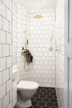 31 ترفند طراحی که باعث می شود حمام های کوچک بزرگتر شوند