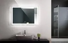 آینه توالت حمام با نور پس زمینه Mirage