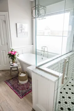 بازسازی حمام - با احترام ، سارا D. |  دکوراسیون منزل و پروژه های DIY