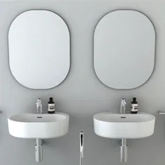 آینه حوض حمام دیواری Omvivo Lilli - فروش - اکنون بخرید