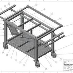 برنامه های جدول جوشکاری + مدل 3D جایزه (واحدهای استاندارد و متریک) | DIY | میز کار چند منظوره | نقشه های ساخت | ساخت