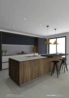 Minosa Design آشپزخانه مدرن و براق - Trendir