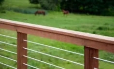 نرده عرشه | Deck Rails | نرده چوبی