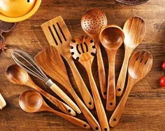 Petite Artisan Spoon Collection کوچک دست ساز چوبی |  اتسی