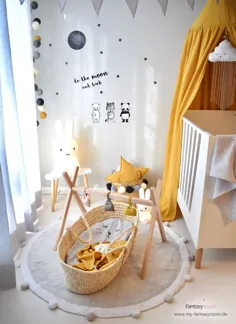 Kinderzimmer در Gelb einrichten | وبلاگ Fantasyroom