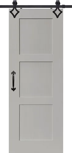 Shaker 3 Panel MDF Single Door- طراحی در 2 طرف