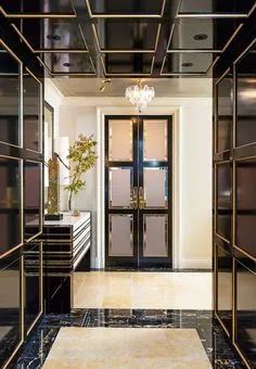 یک آپارتمان زیبا در نیویورک با سبک مد-جلو