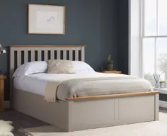 تختخواب ذخیره سازی چوبی چوبی ققنوس مروارید