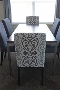 صندلی غذاخوری DIY از رومیزی جدا می شود