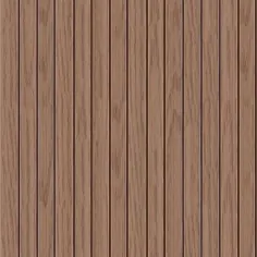 نمای چوبی سایدینگ عمودی قهوه ای متوسط ​​بدون درز 08936