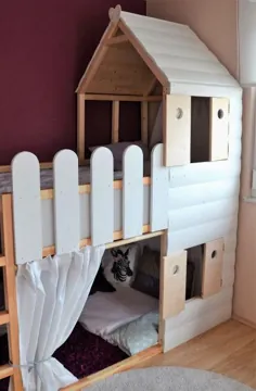 تخت انبار + خانه بازی = رویای کودکان