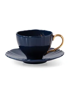 فنجان و بشقاب چای Lenox Sprig & Vine Tea - Navy