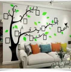 عکس برگردان آکریلیک سه بعدی درخت خانوادگی DIY قاب عکس تابلوچسبهای دیواری Mural Home Deco |  eBay