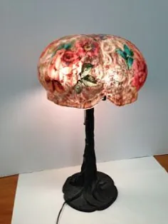 لامپ آنتیک ، لامپ شیشه ای Puffy Art Pairpoint